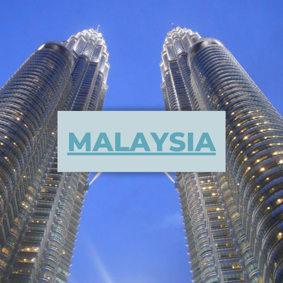 Image of two towers building in Malaysia. a fascinating part of Asia. 
