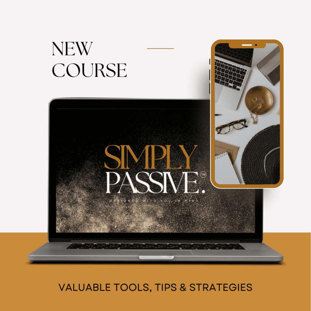 Simply Passive Online Course recommended by the Nomadic Naturalist to start your online business & earn an income online.